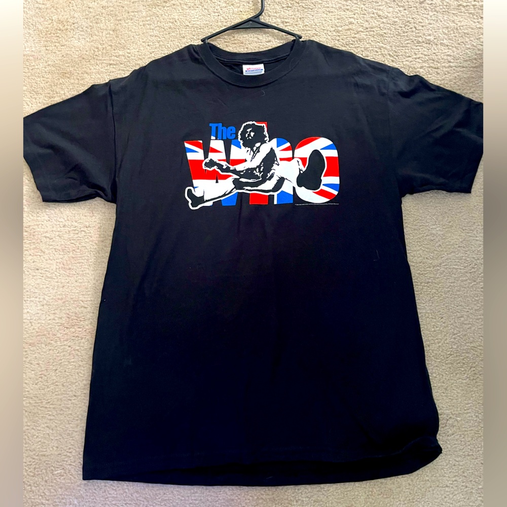 BRAND NEW THE WHO 2006 TOUR KICKING GUITAR BAND ROCK SZ LARGE